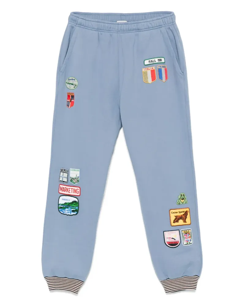 BODE Warmup Patch Jogginghose - Blau Blau