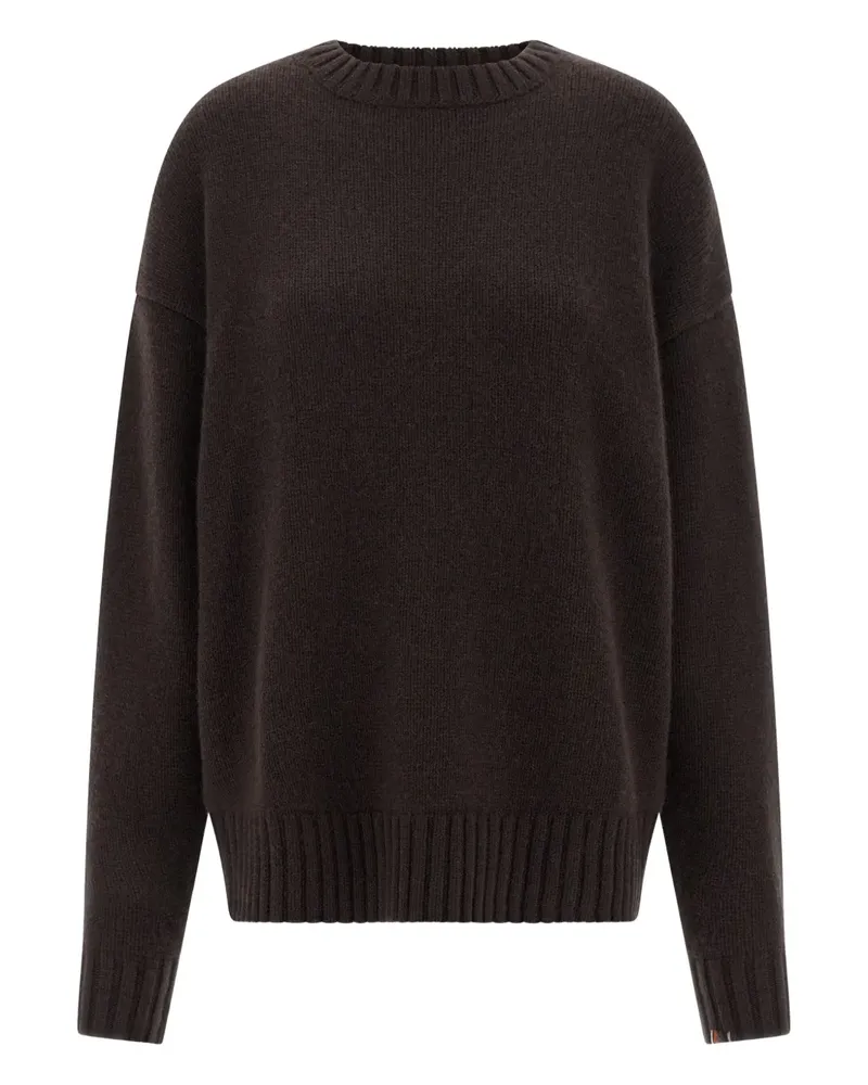 extreme cashmere N°383 Lovely Pullover - Braun Braun