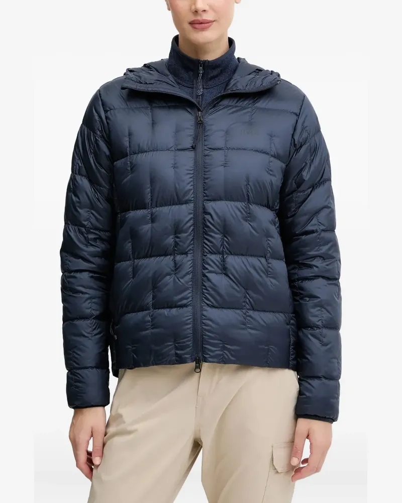 Haglöfs Hede hooded quilted jacket - Blau Blau