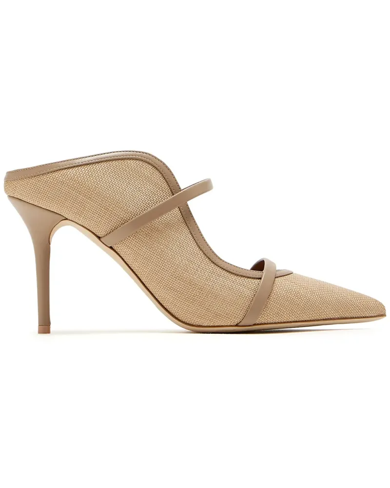 Malone Souliers Maureen Mules 85mm - Nude Nude