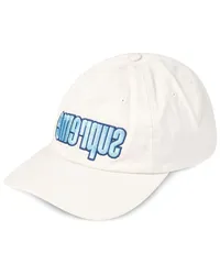 Supreme Being Baseballkappe mit gespiegeltem Logo Weiß