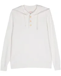 FURSAC Gebürsteter Hoodie in Feinstrick Nude