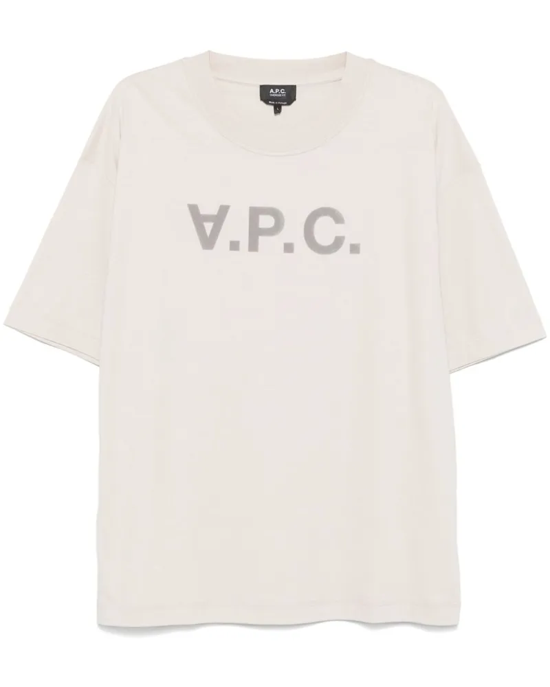 A.P.C. Oversized Grand VPC T-Shirt - Nude Nude