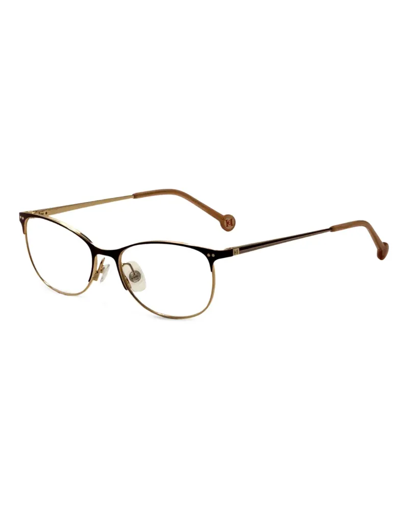 Carolina Herrera New York Brille mit Cat-Eye-Gestell - Schwarz Schwarz