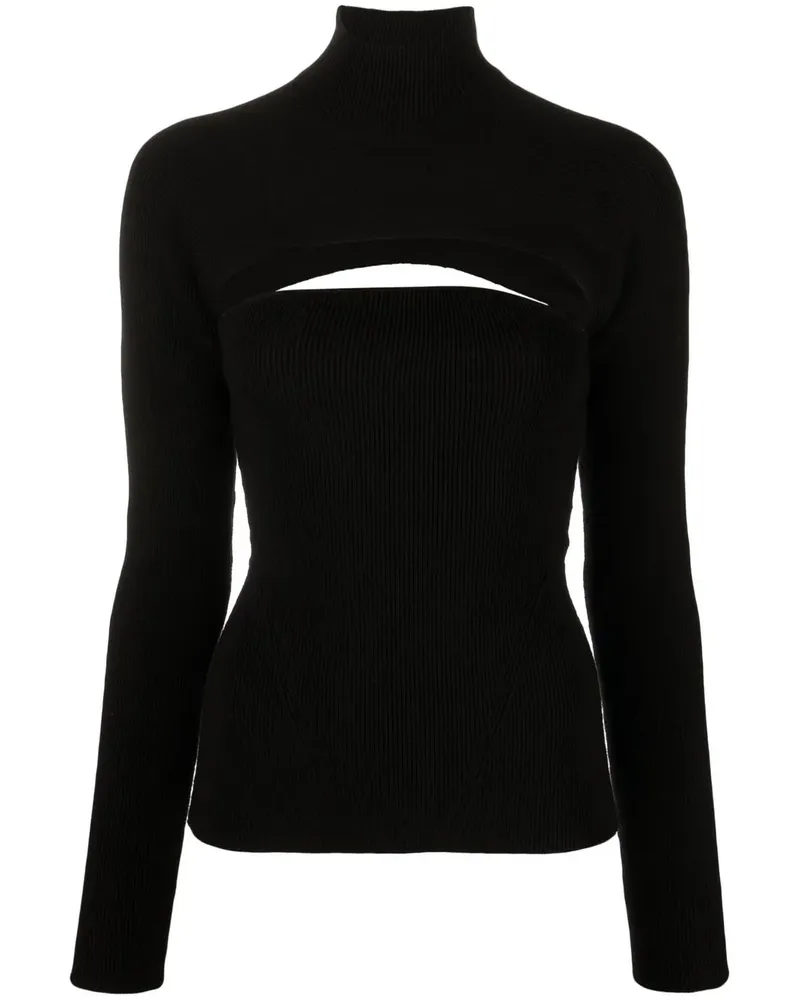 Tom Ford Pullover mit Cut-Out - Schwarz Schwarz