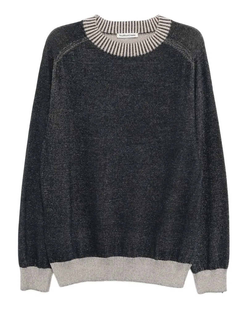 YMC Fife Pullover - Blau Blau
