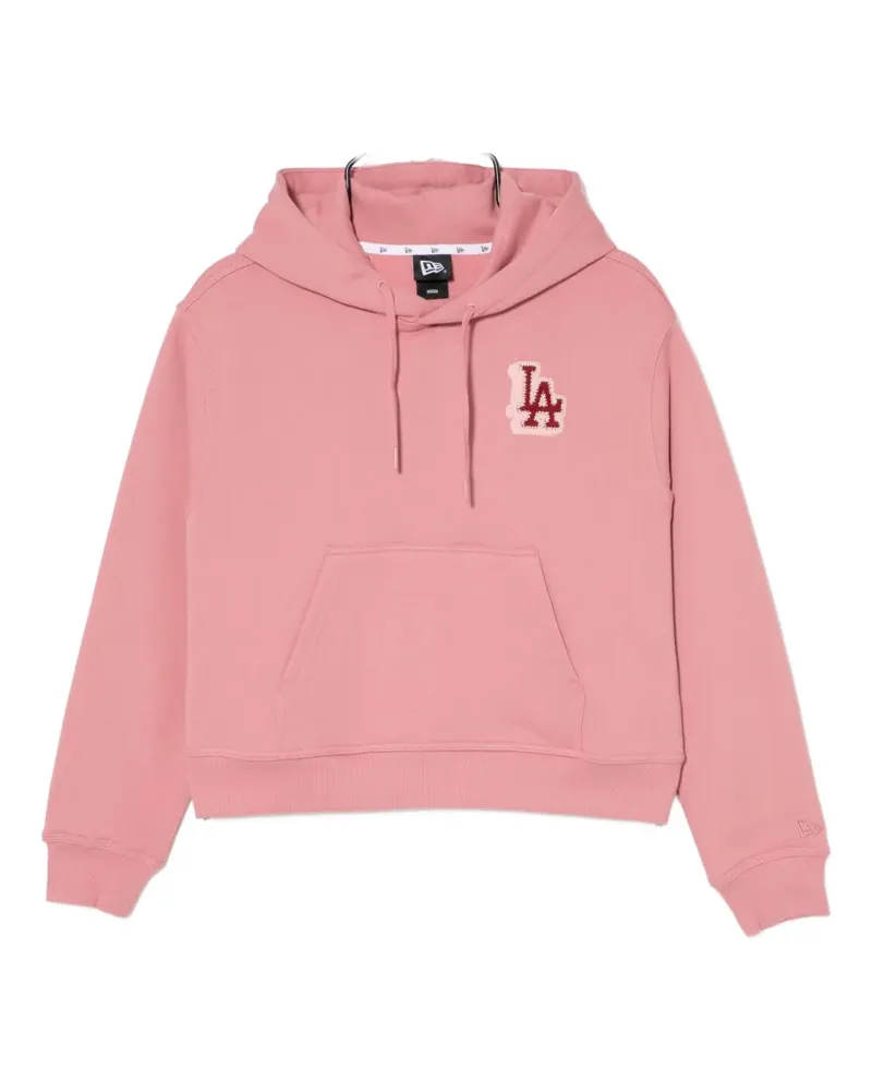 New Era Hoodie mit Logo-Stickerei - Rosa Rosa