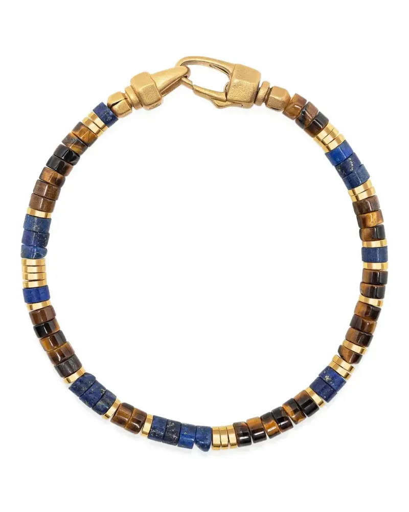 Nialaya Earth Royale Heishi stones bracelet - Gold Gold