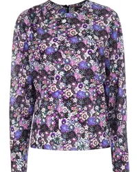 Isabel Marant Bluse mit Print Violett