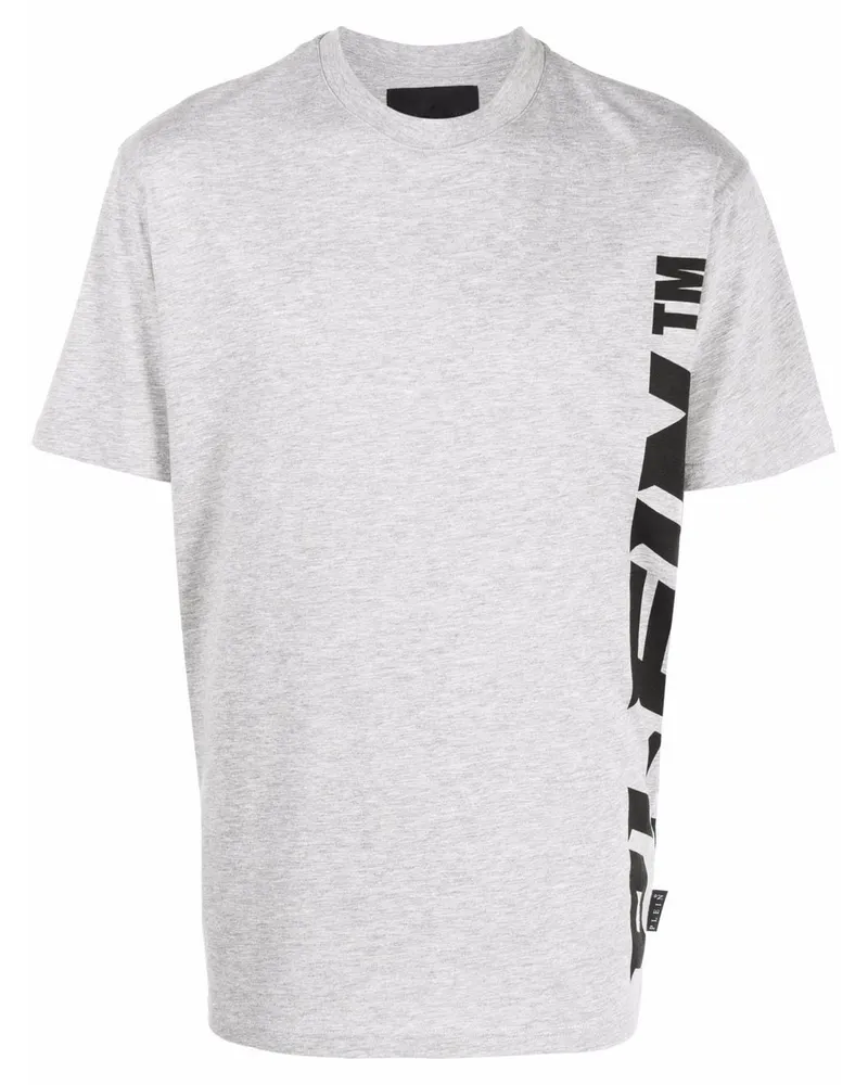 Philipp Plein T-Shirt mit Logo-Print - Grau Grau
