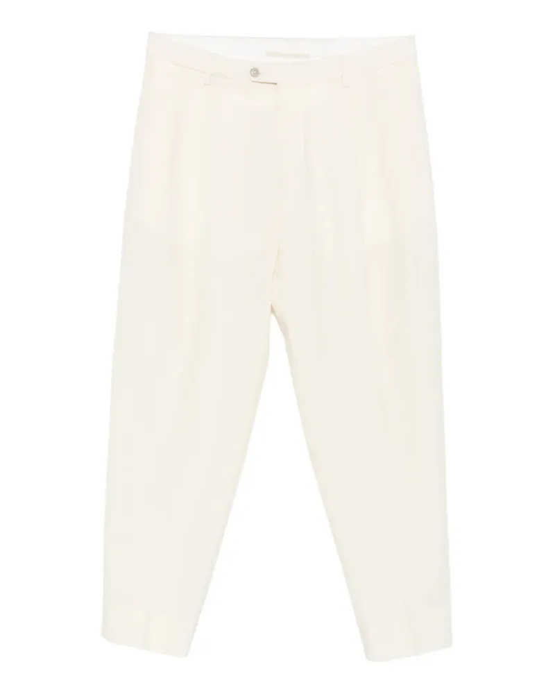 Briglia 1949 pleated tapered trousers - Nude Nude