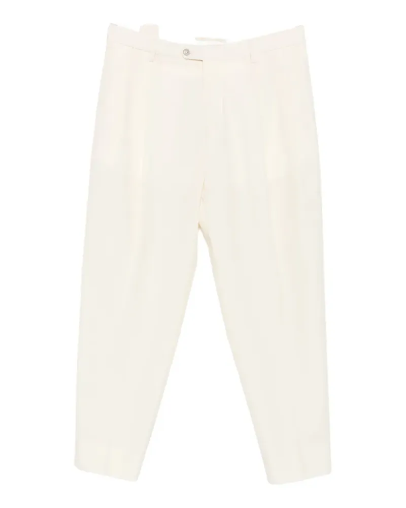 Briglia 1949 pleated tapered trousers - Nude Nude