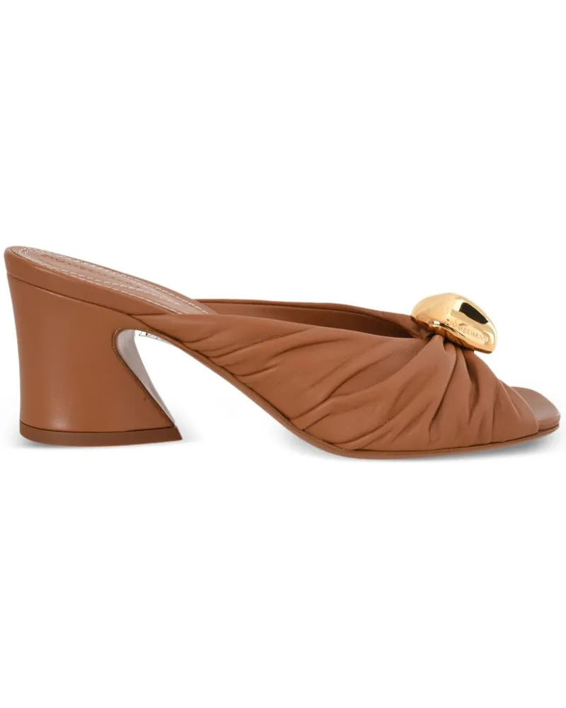Zimmermann Gleam Mules 65mm - Braun Braun