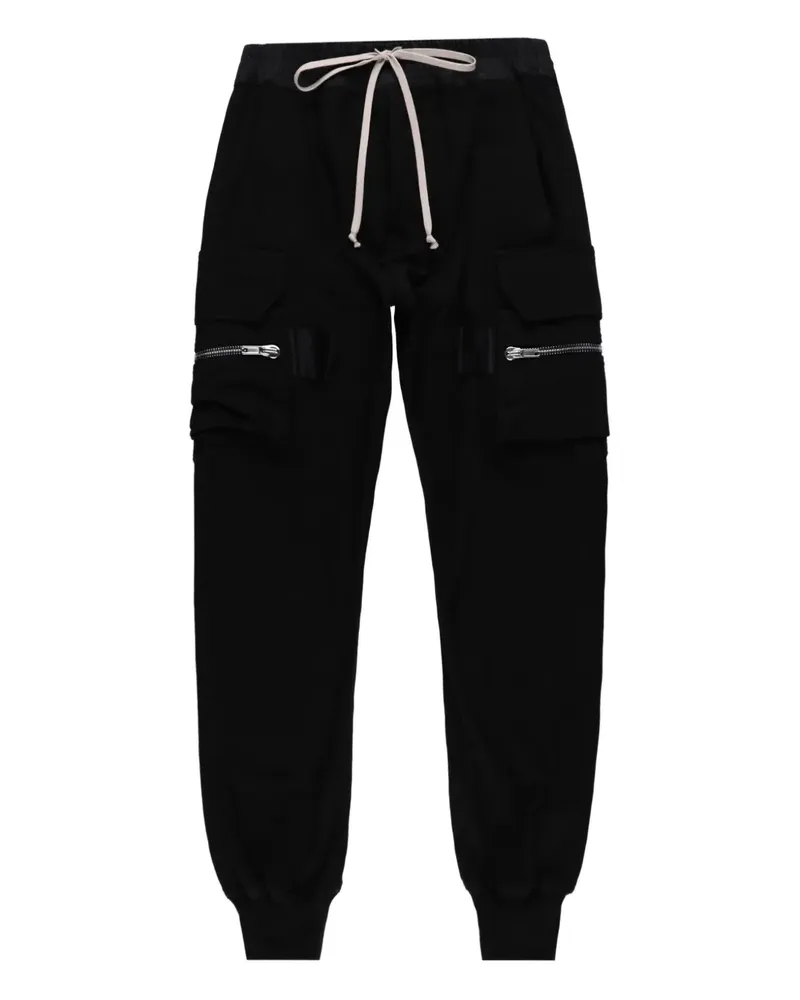 Rick Owens Mastodon Cargohose mit Reißverschlusstasche - Schwarz Schwarz