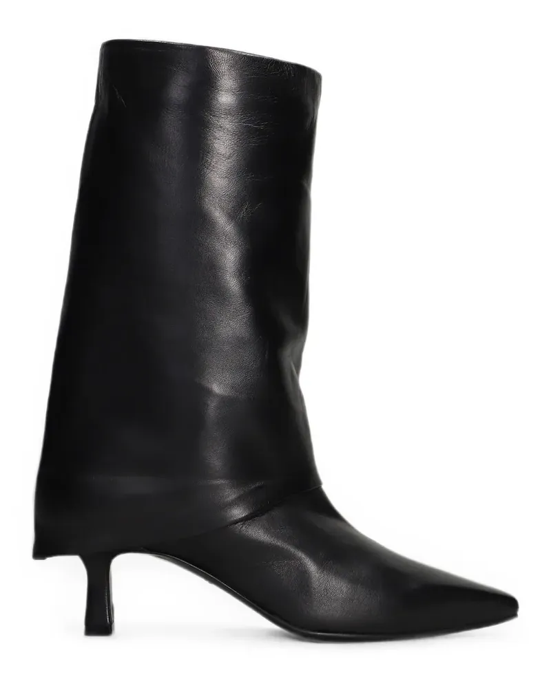 The Seller Stiefel mit spitzer Kappe - Schwarz Schwarz