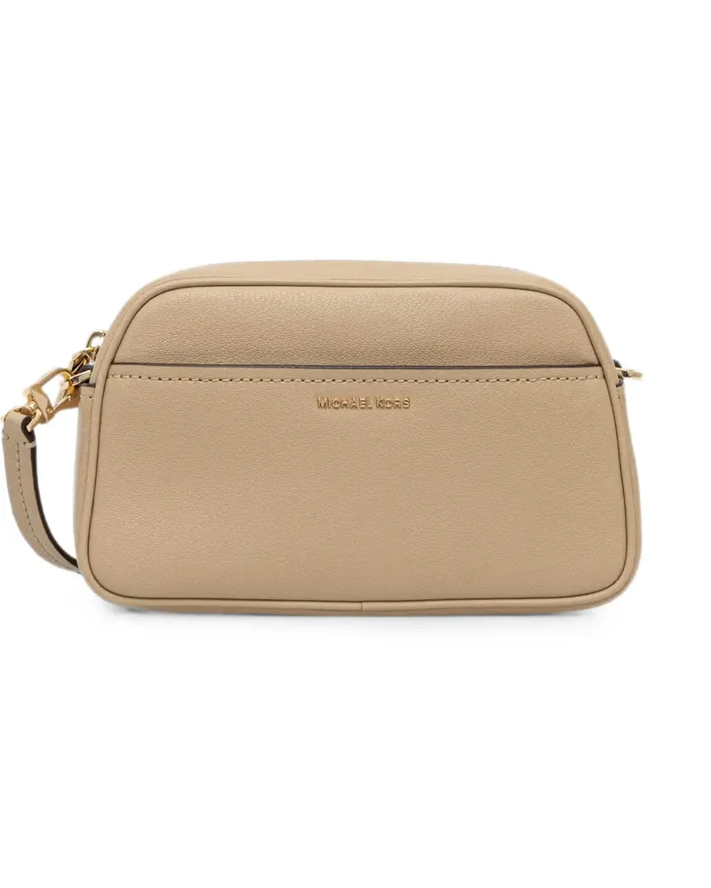Michael Kors small Jet Set leather crossbody bag - Nude Nude