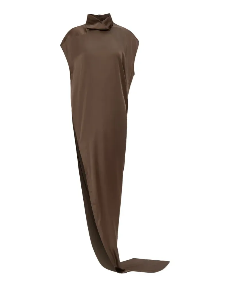 Rick Owens Edfu draped maxi dress - Braun Braun