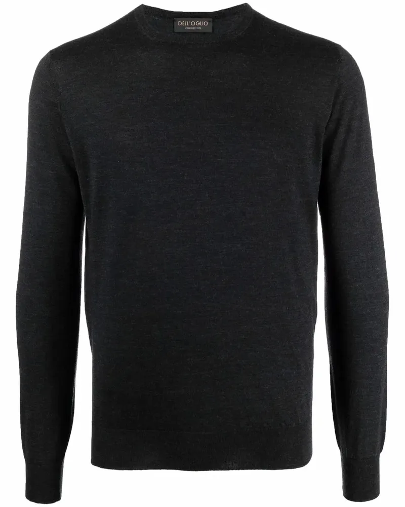 Dell'oglio Pullover mit Rundhalsausschnitt - Grau Grau