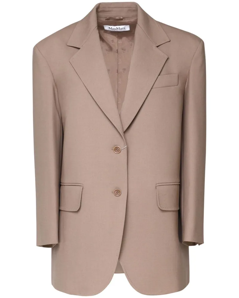 Max Mara Suez Blazer - Nude Nude