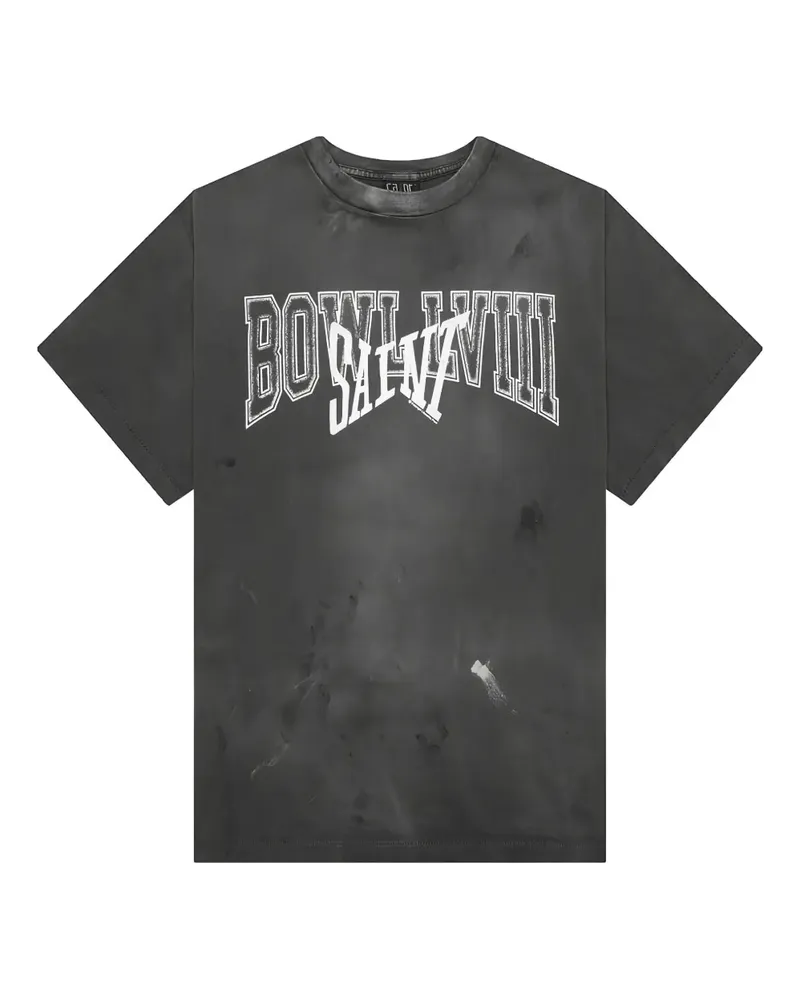 SAINT MXXXXXX T-Shirt mit grafischem Print - Grau Grau
