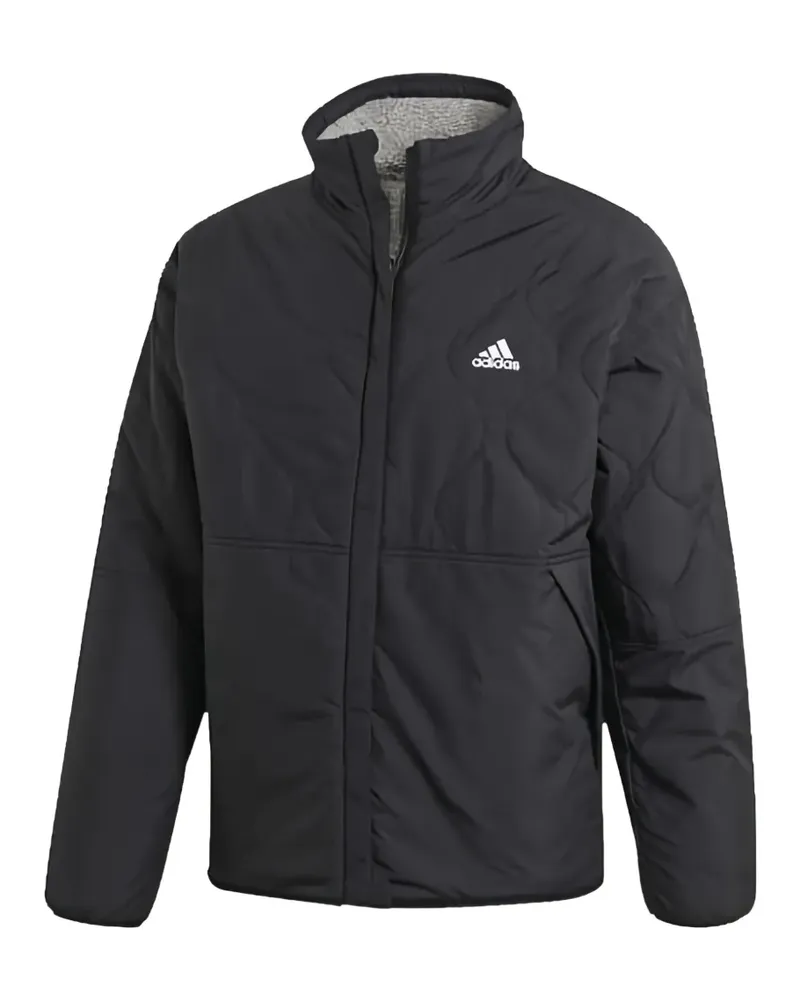 adidas Wendbare Jacke - Schwarz Schwarz