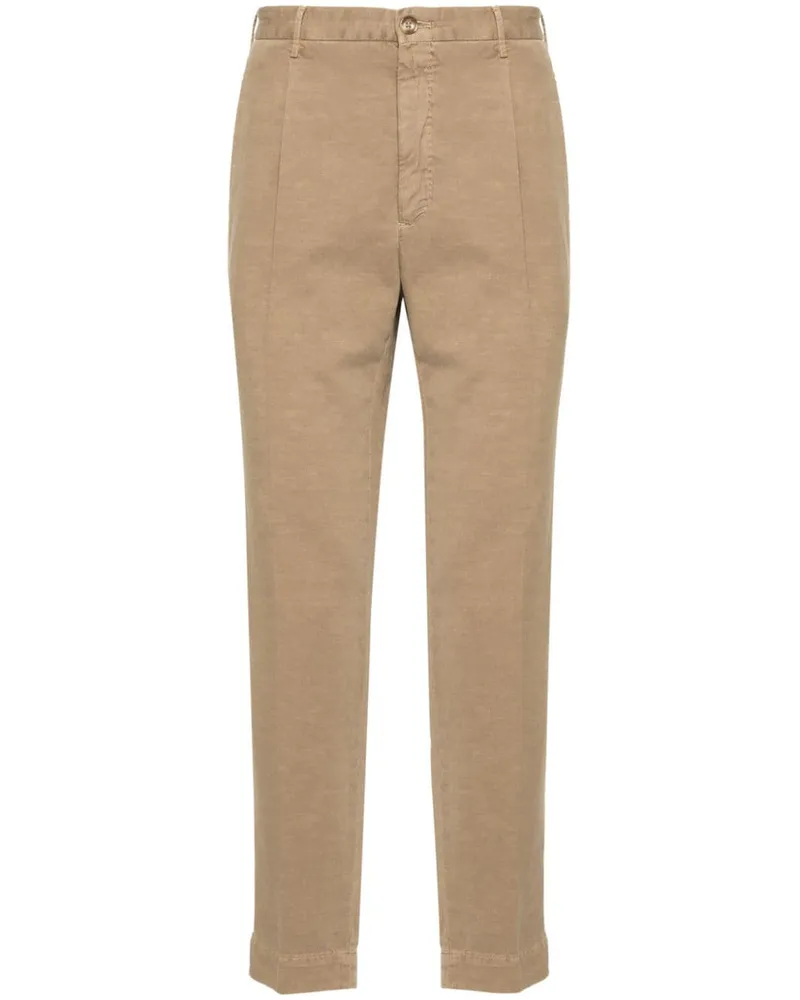 Incotex Klassische Tapered-Hose - Nude Nude