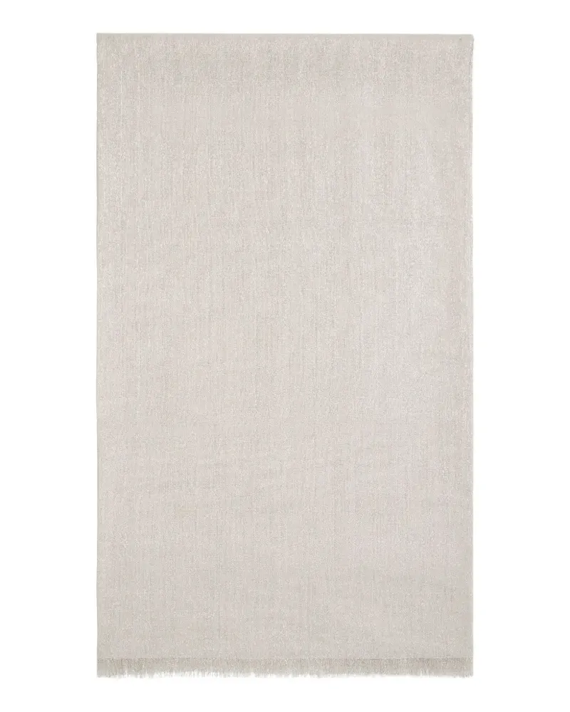 Brunello Cucinelli Schal mit Fransen - Nude Nude