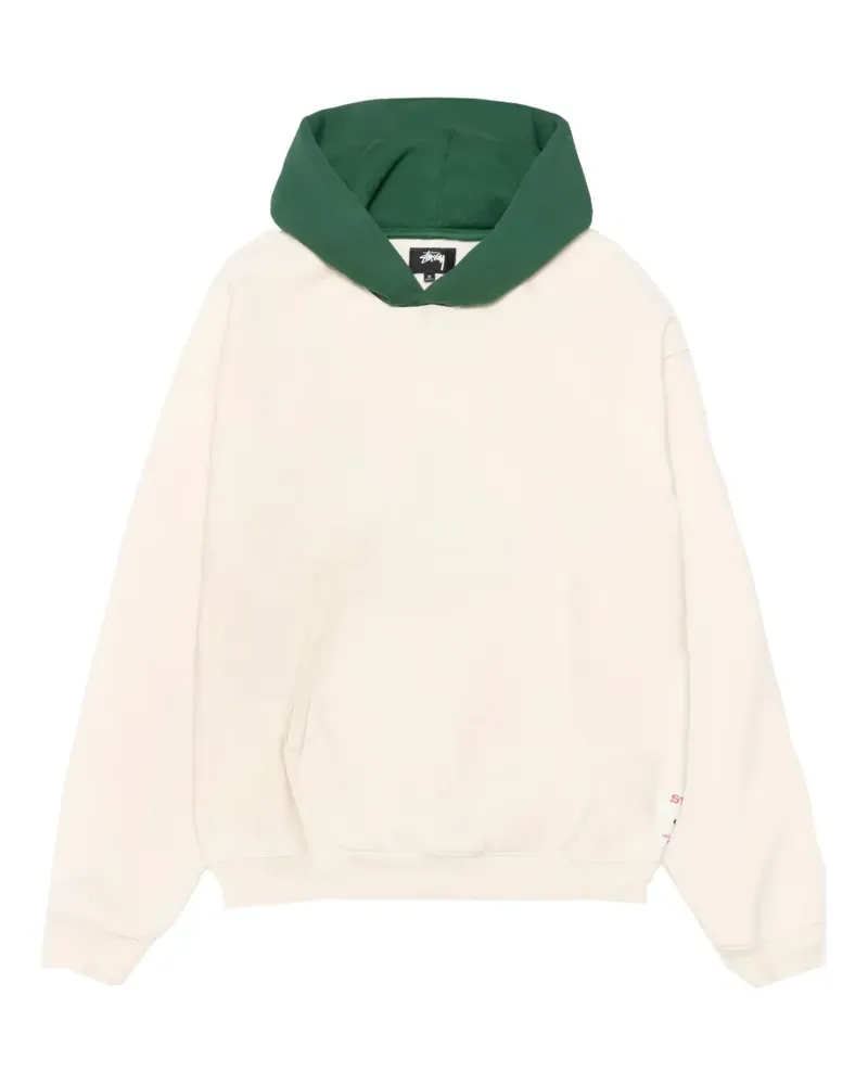 Stüssy Hoodie mit Kontrastkapuze - Nude Nude