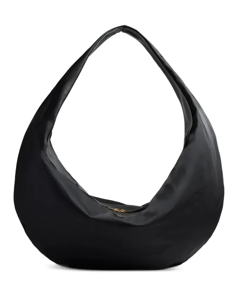 KHAITE Extragroße Olivia Schultertasche - Schwarz Schwarz