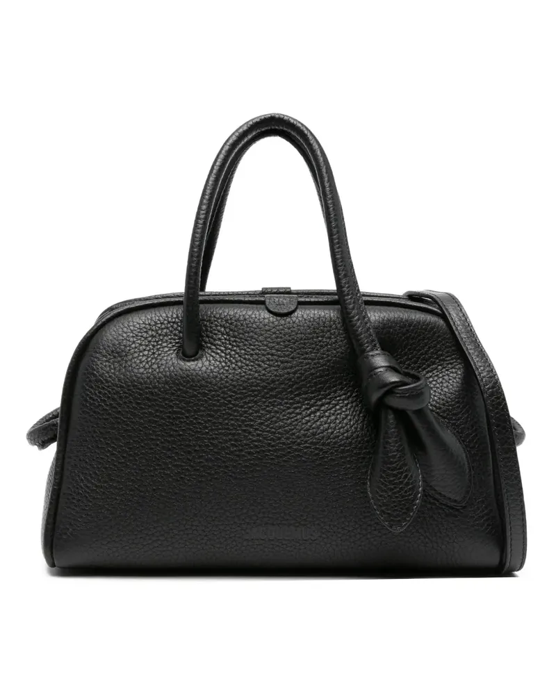 Jacquemus Kleine The Turismo Tote Bag - Schwarz Schwarz