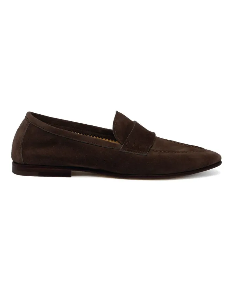 Bally Elios suede loafers - Braun Braun