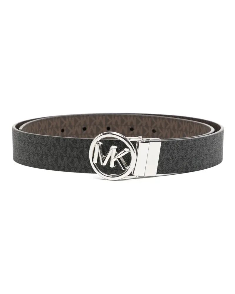 Michael Kors Gürtel mit Logo-Print - Schwarz Schwarz