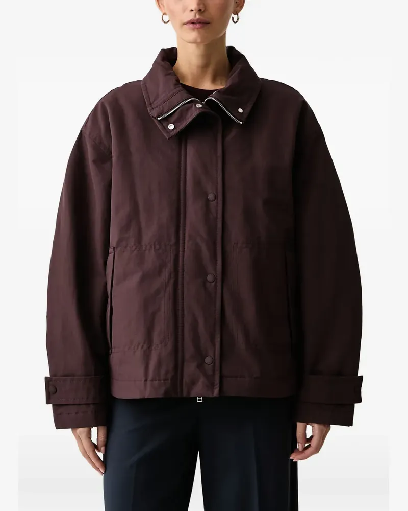 Marc O'Polo Oversized-Jacke mit Stehkragen - Rot Rot