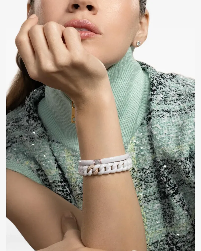 Roberto Demeglio Armband mit Diamanten - Weiß Weiß