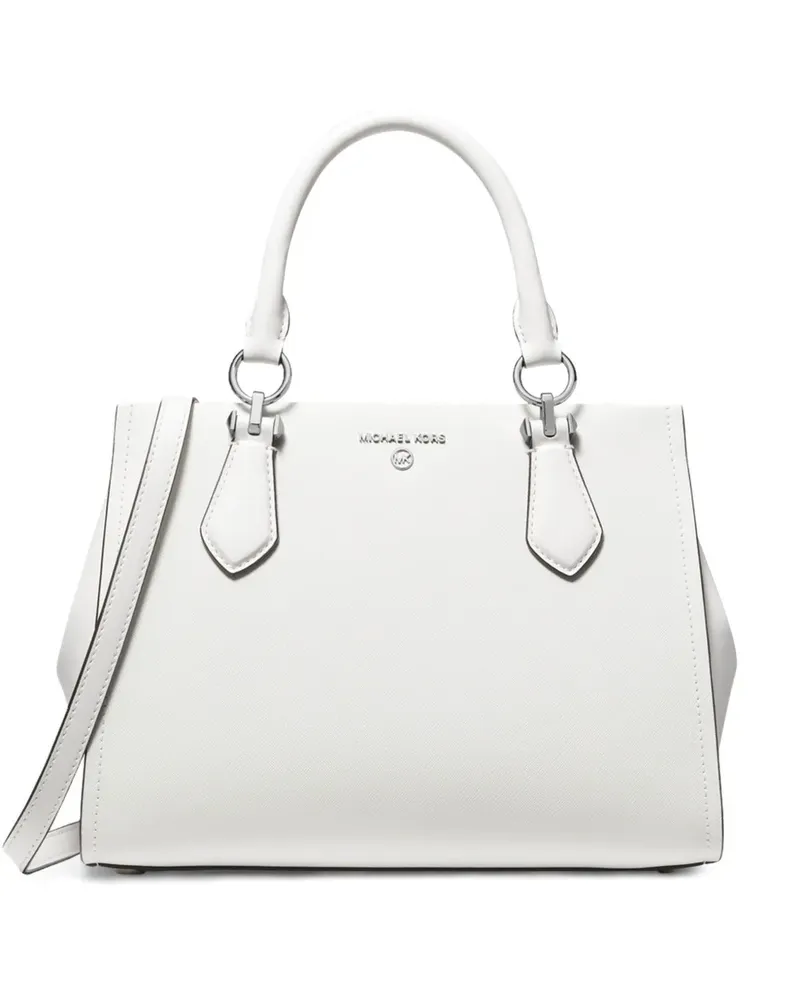 Michael Kors Mittelgroße Marilyn Handtasche - Weiß Weiß