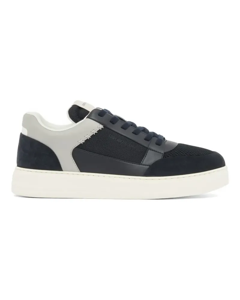 Emporio Armani Cordura lace-up sneakers - Blau Blau