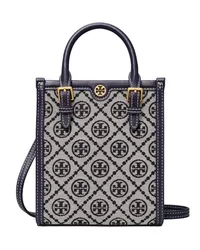 Tory Burch The Monogram Mini Handtasche Grau