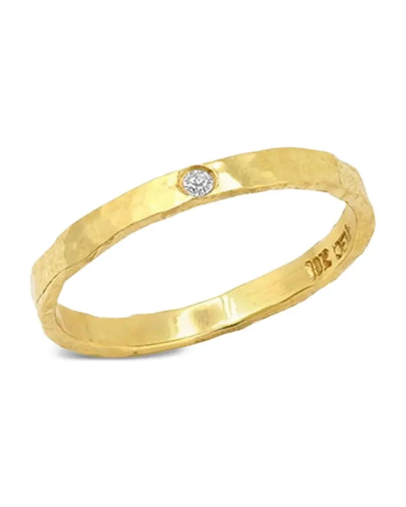 Jennifer Meyer 18kt Gelbgoldring mit Diamant Gold