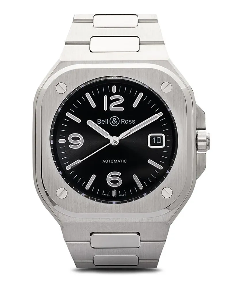 Bell & Ross BR 05 Black Steel 40mm - Schwarz Schwarz