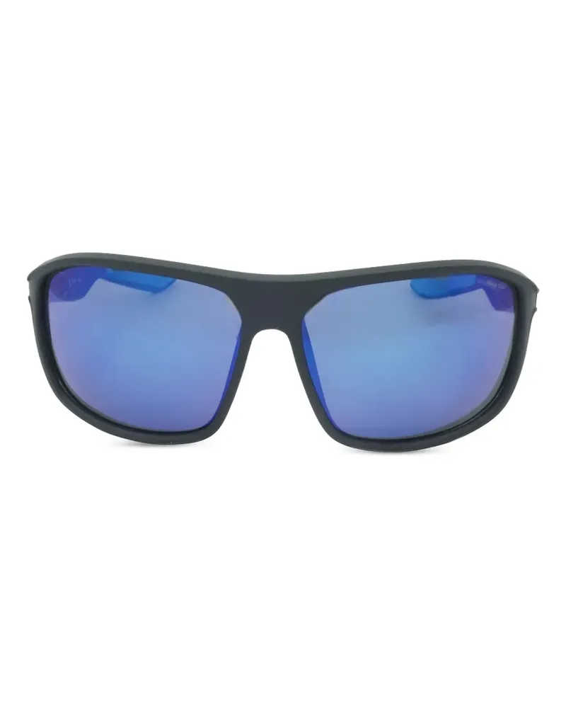 Nike Premier Stride Sonnenbrille mit eckigem Gestell - Schwarz Schwarz