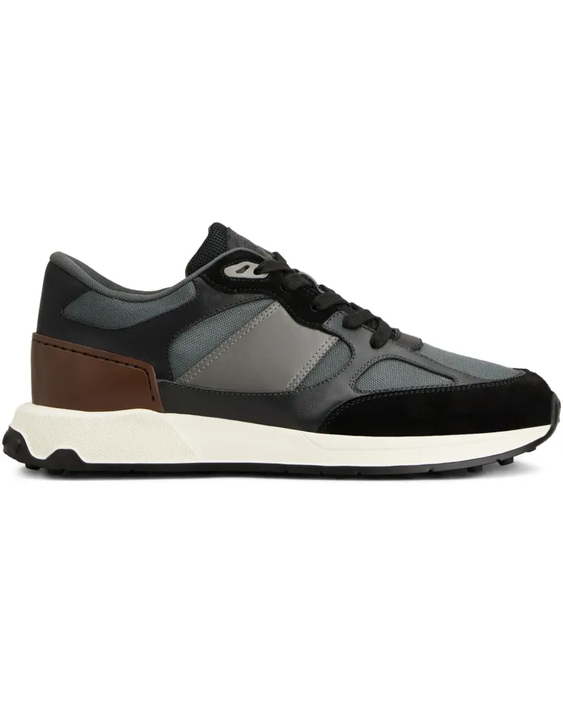 TOD'S Sneakers mit Einsätzen - Schwarz Schwarz