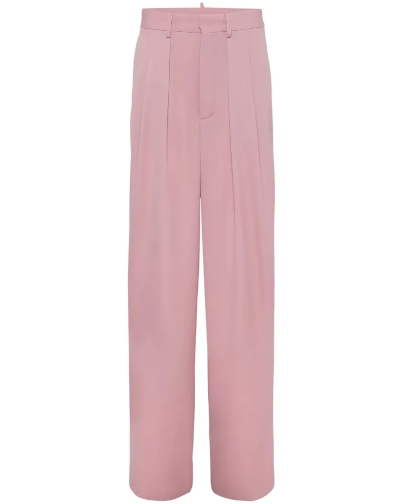Dsquared2 Hose mit weitem Bein - Rosa Rosa