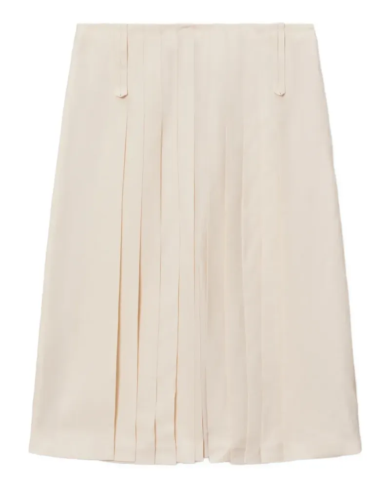 Tory Burch pleated skirt - Nude Nude