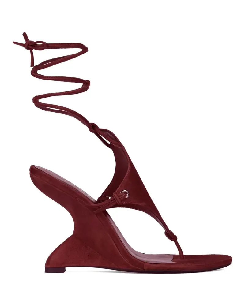 Jeffrey Campbell Pachouli suede sandals - Rot Rot