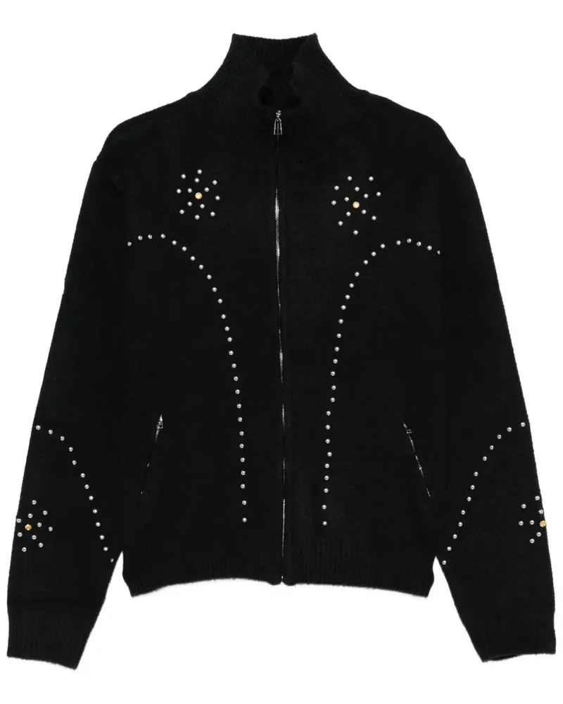 BLUEMARBLE Cardigan mit Reißverschluss - Schwarz Schwarz