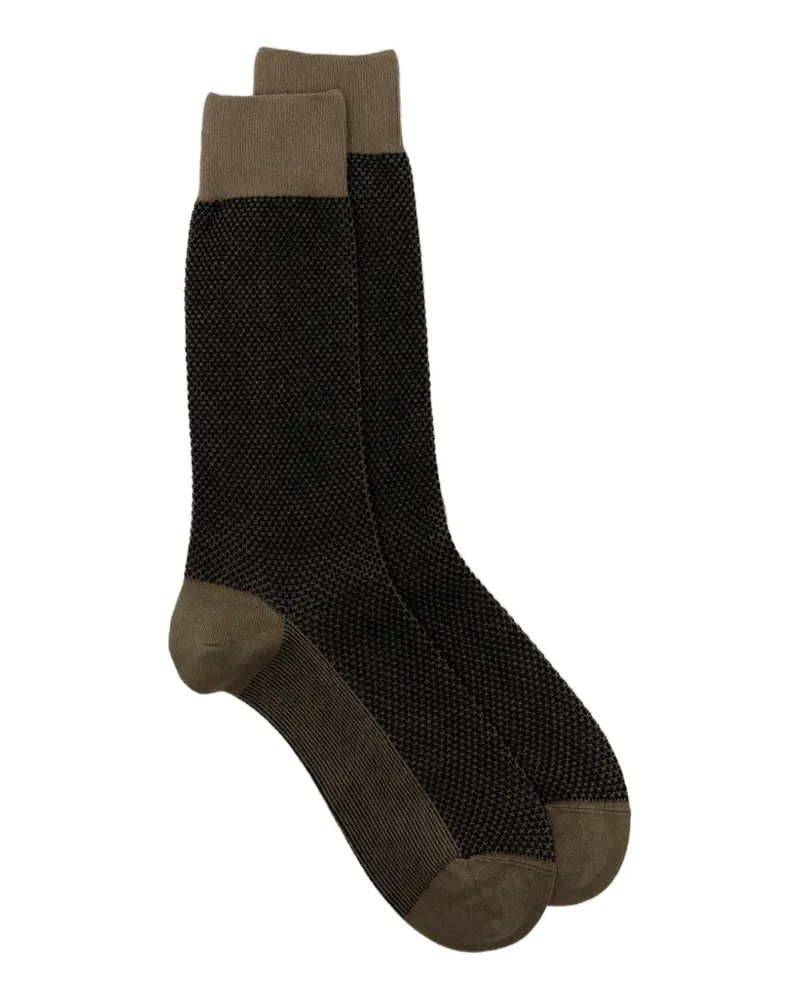 Ermenegildo Zegna Levity socks - Schwarz Schwarz