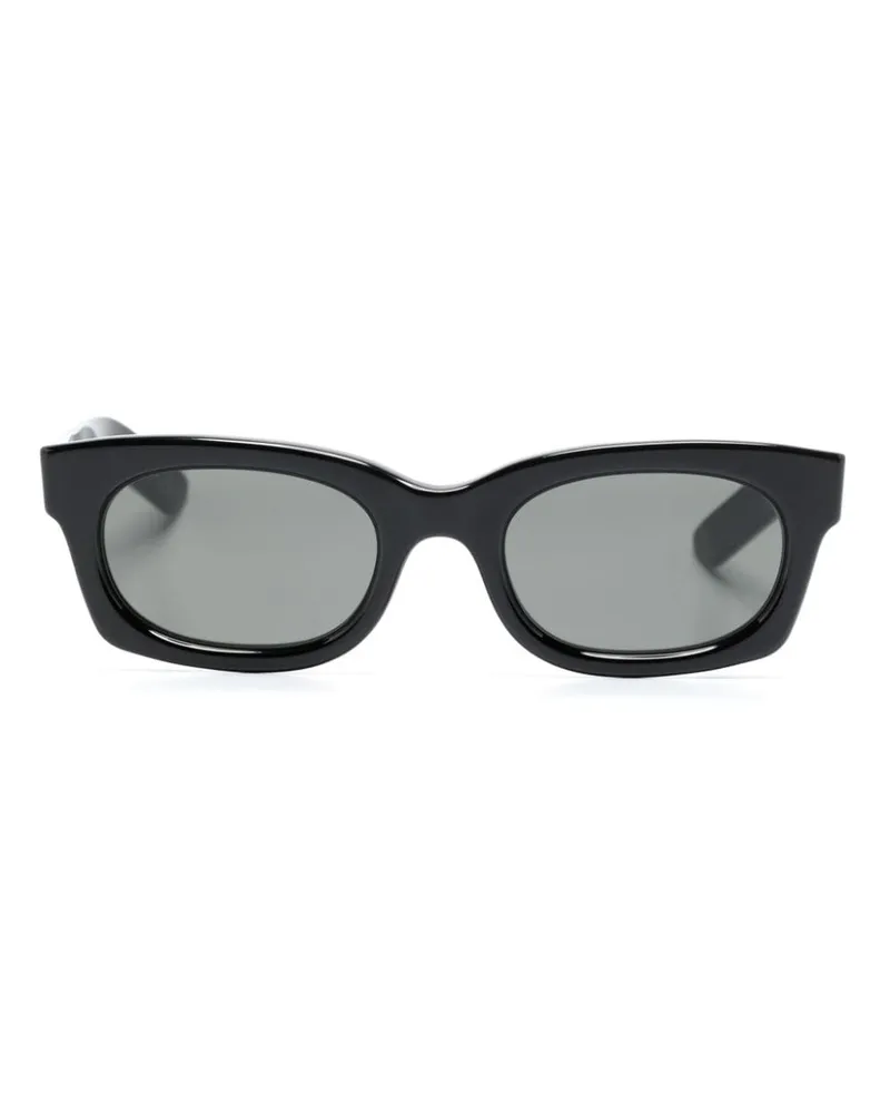 RETROSUPERFUTURE Eckige Ambos Sonnenbrille Schwarz