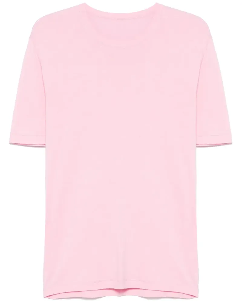 Eric Bompard Fein gestricktes T-Shirt - Rosa Rosa