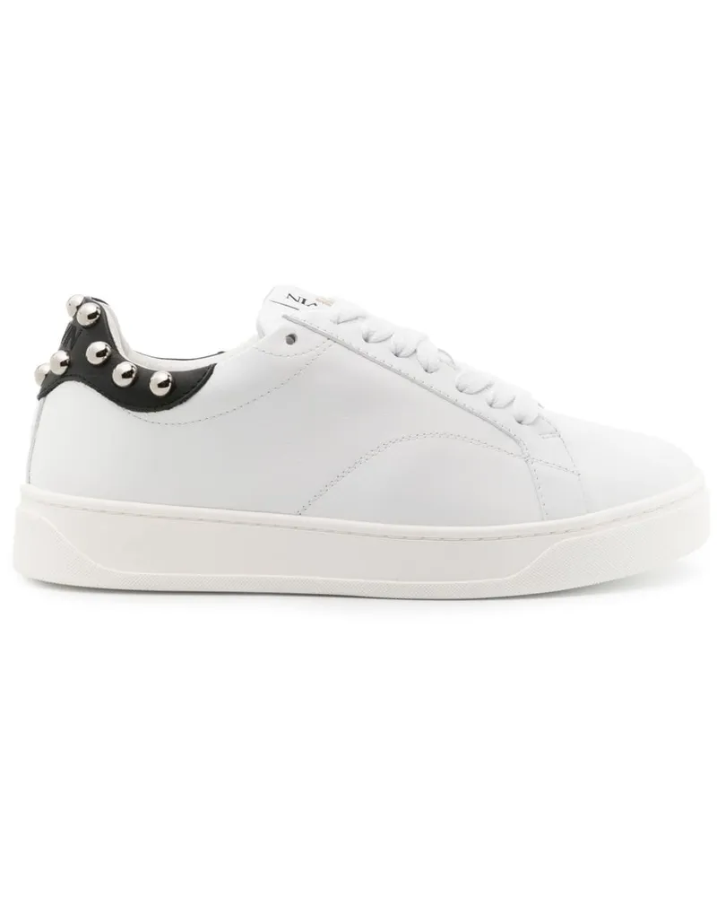Lanvin Ddbo Sneakers mit Nieten - Weiß Weiß