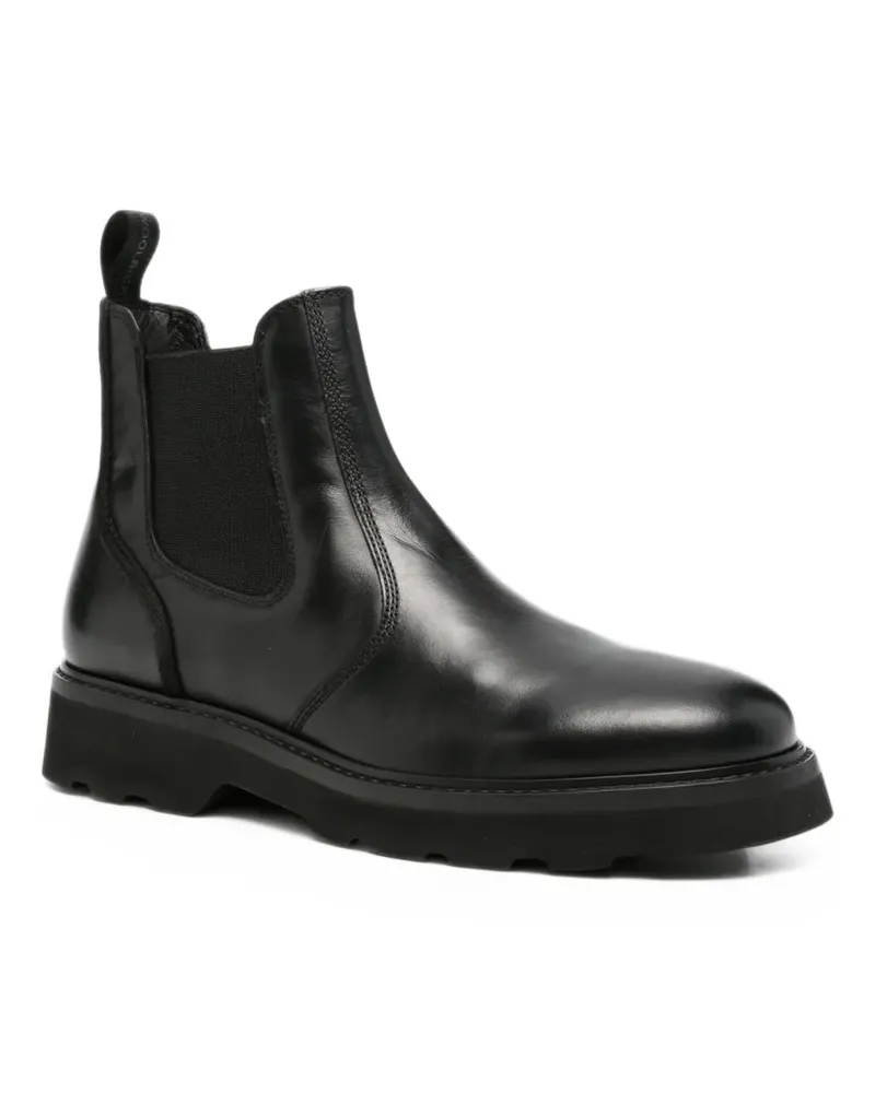 Woolrich leather Chelsea boots - Schwarz Schwarz